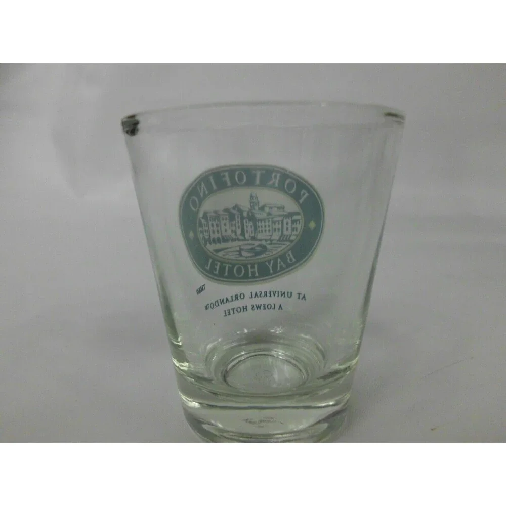 Universal Studios Orlando Portofino Bay Hotel Shot Glass Loews Resort 2.5 Inch